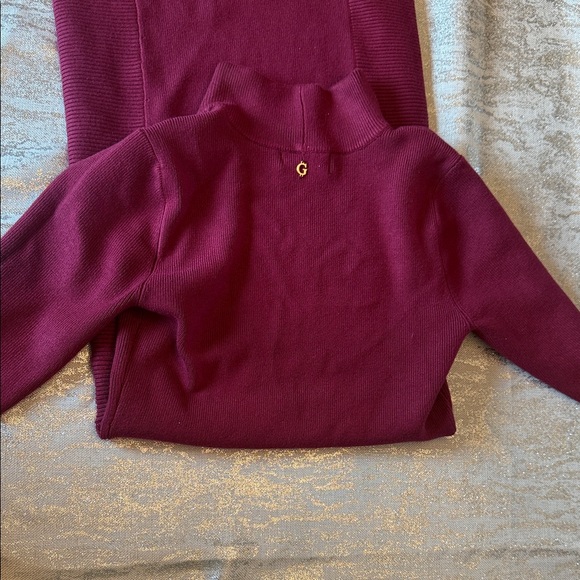 Guess Burgundy Midi Dress - Picture 3 of 7